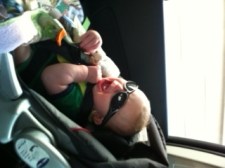 Davey car ride upset