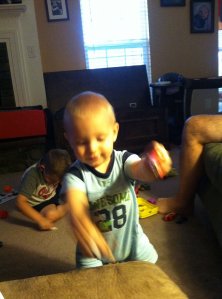 Henry getting his groove on