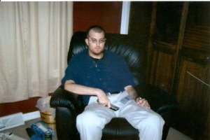 The week before he died.