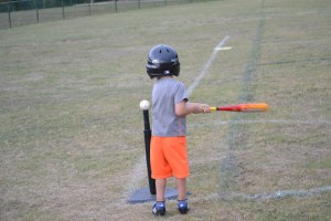 first time at bat. 