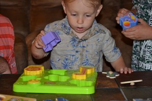 Henry is learning about animals of the jungle.  