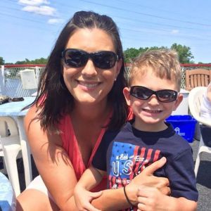 Cruising on the Erie Canal with my main man.  