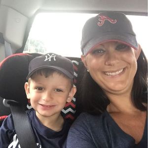 On our way to see the Yankees and Braves play.  