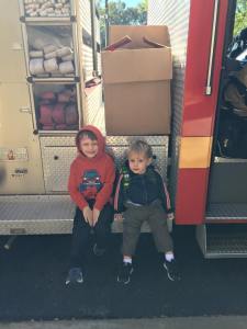 Henry was able to sit still for just a split second.   Long enough for me to get this picture.   