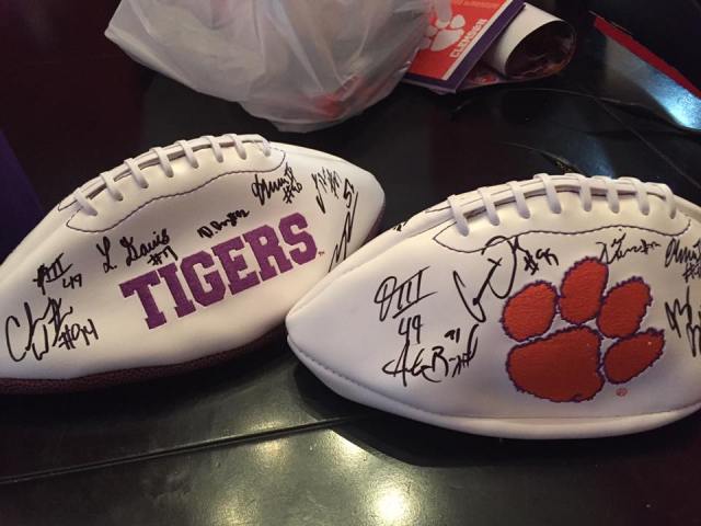signed footballs